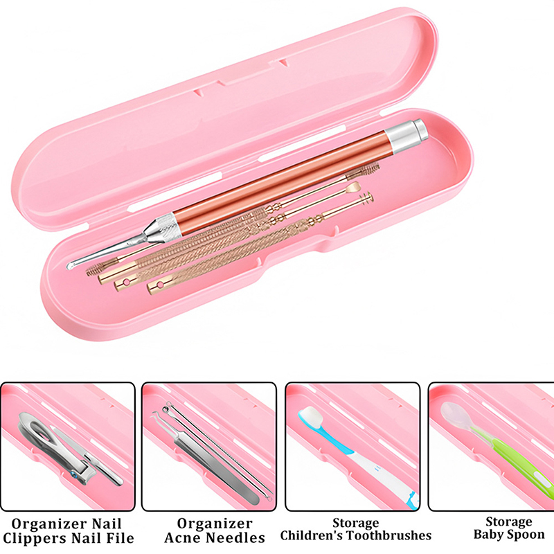 Nail Tech Accessories - 1/8 Pcs Portable Rectangle Nail Art