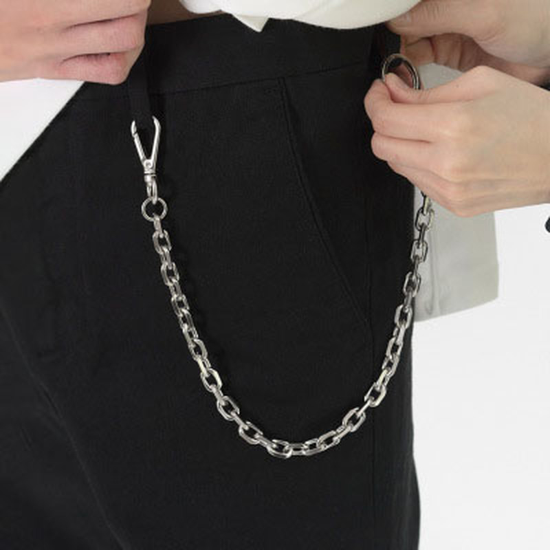 Hipster Jeans Chain Waist Pant - Tech Wear Accessories 评论和价格