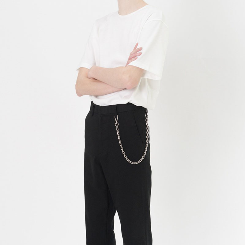 Hipster Jeans Chain Waist Pant - Tech Wear Accessories 评论和价格