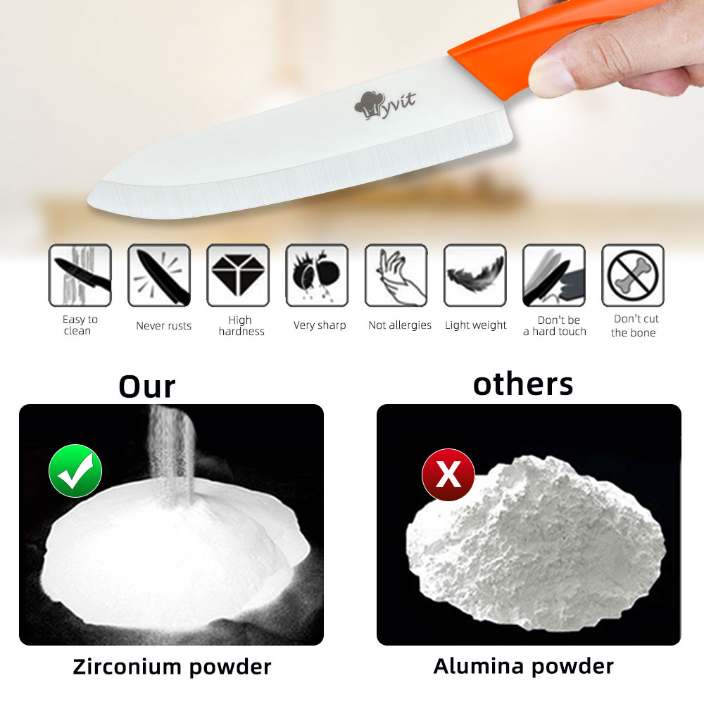 Ceramic Knives Set Kitchen Kni - High Tech Kitchen Accessories 评论和价格