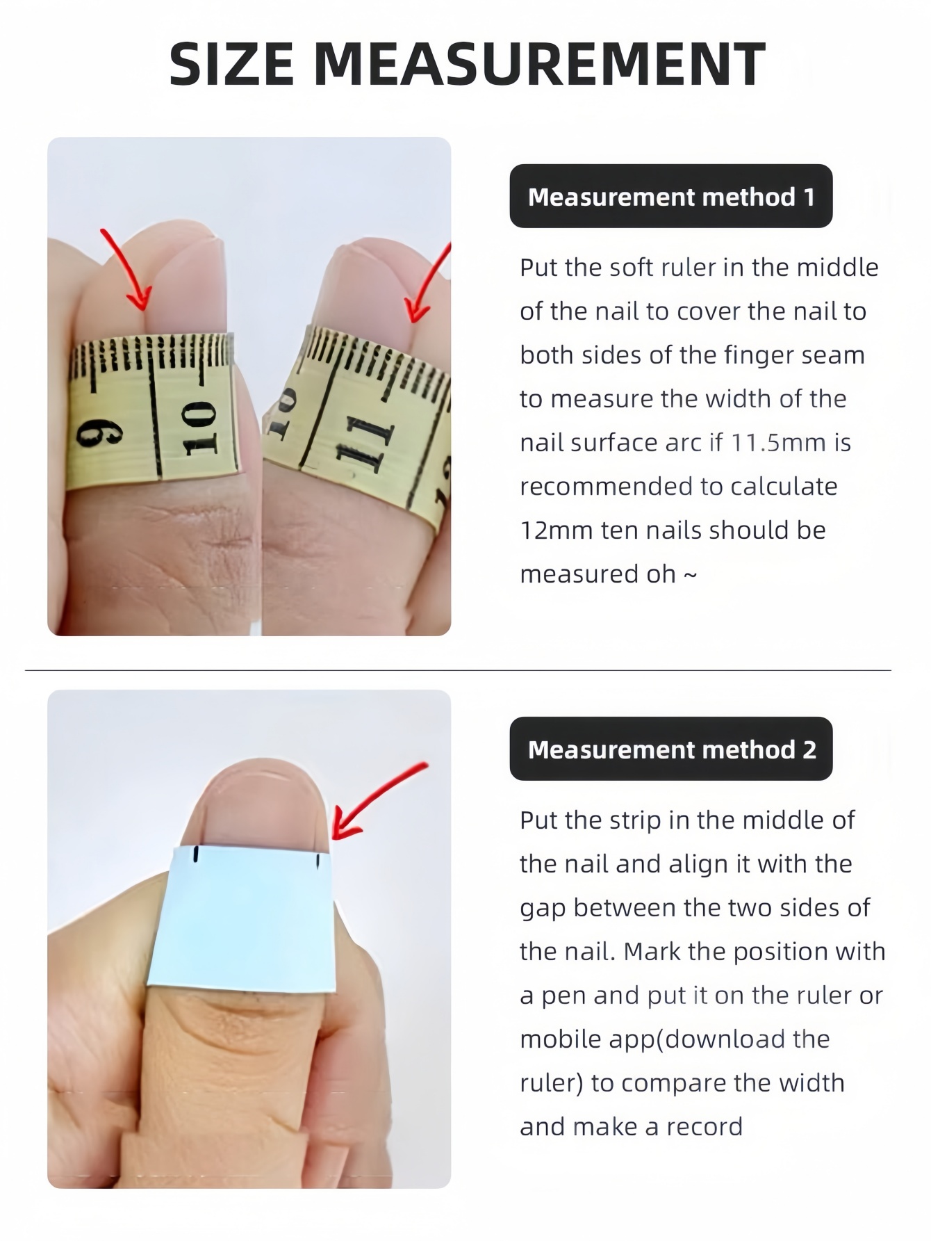 10 Long Trapezoidal Press-On N - Nail Tech Accessories 评论和价格