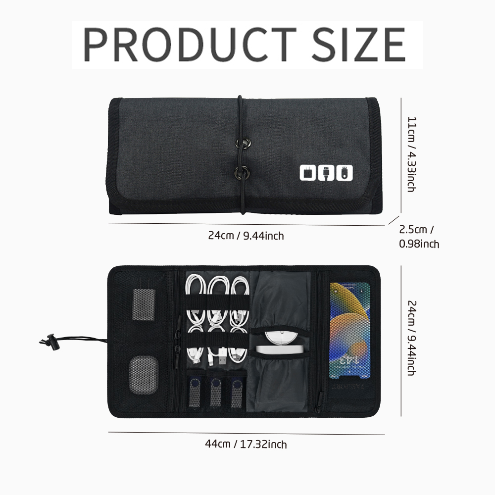 Tech Organizer Bag Cable Stora - Tech Acc 评论和价格