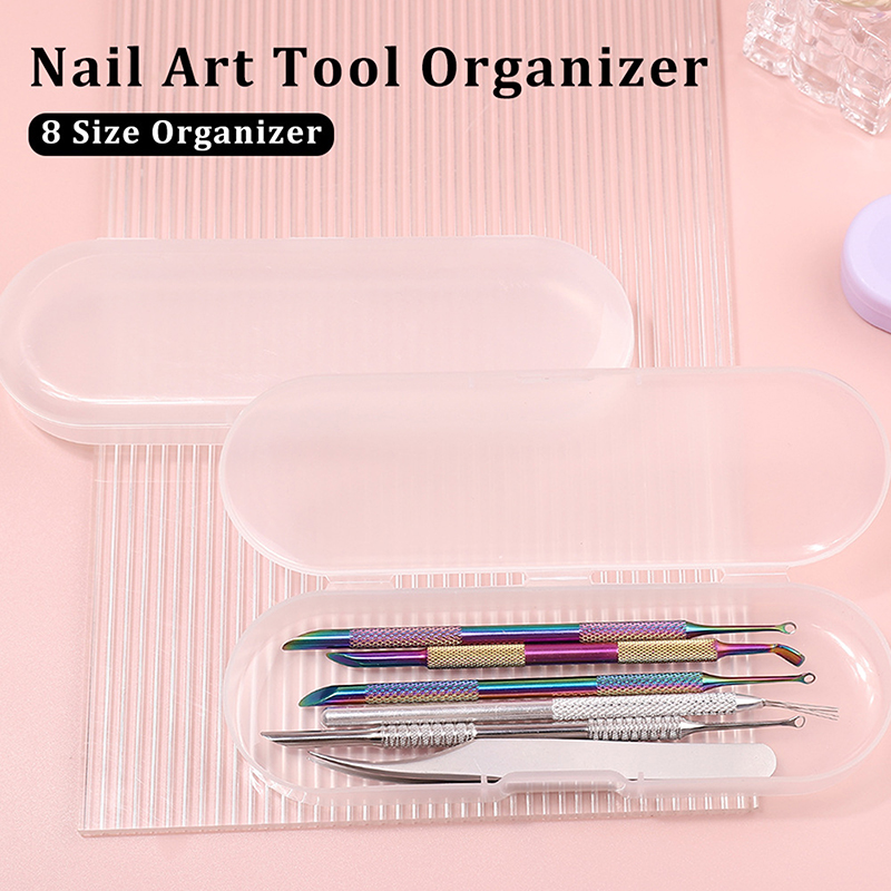 1/8 Pcs Portable Rectangle Nai - Nail Tech Accessories 评论和价格