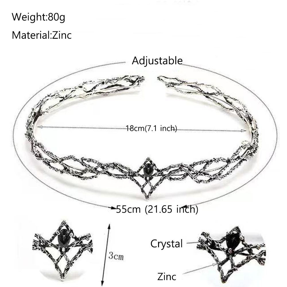 Adjustable Vintage Thorn Hair  - Tech Hair Accessories 评论和价格