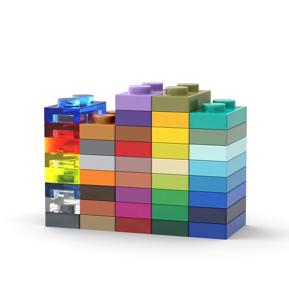 20pcs MOC 3023 Plate 1 x 2 Hig - Tech Accessories For Kids 评论和价格