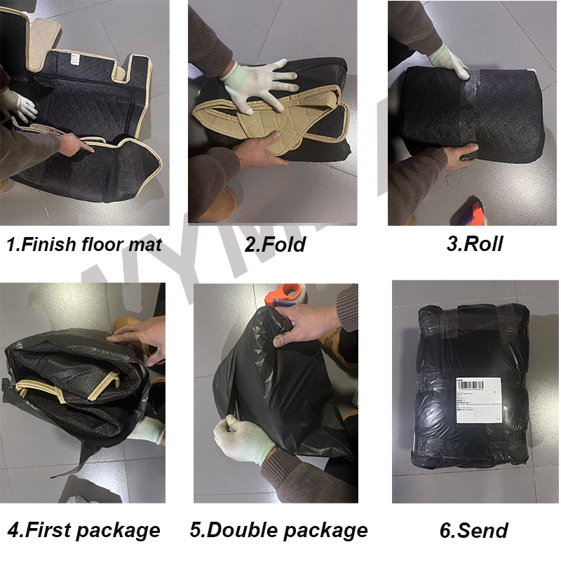 Luxury Leather Car Floor Mats  - Tech Acc 评论和价格