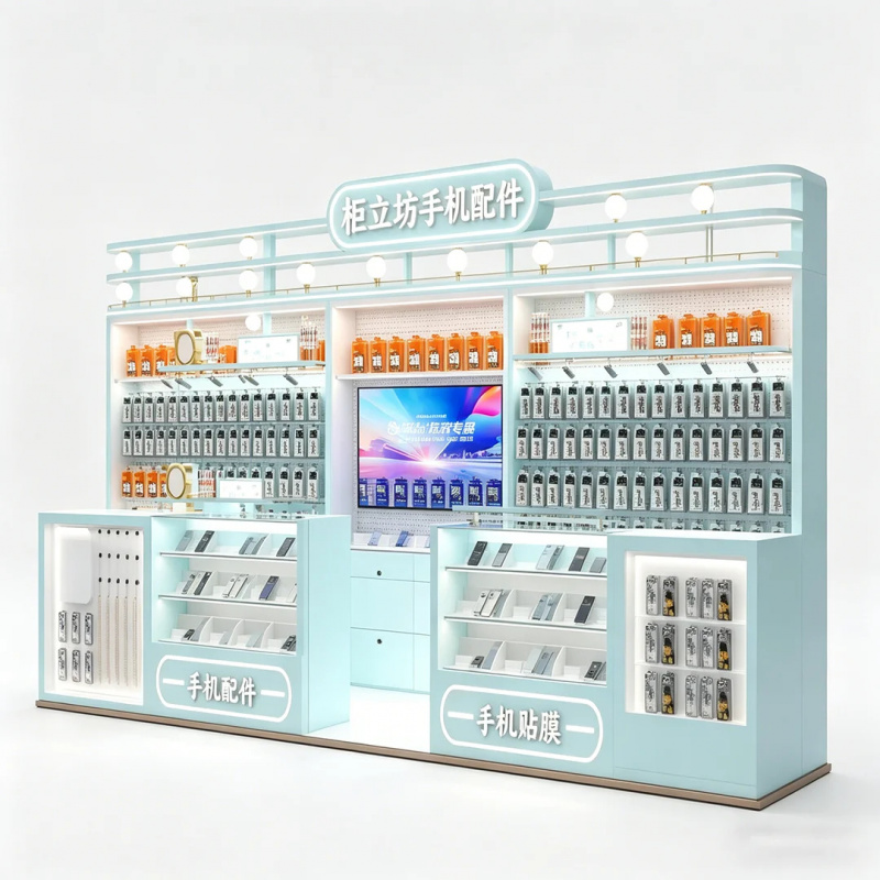 custom.Custom Light Blue Phone - Tech Accessories Kiosk 评论和价格